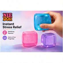 Square Cheese Block Squeeze Toy, Adult Stress Relief Tactile Squeeze Toy, Realistic Food Shaped Desktop Ornament, Creative Anxiety Relief Gift - Multicolor - View 7