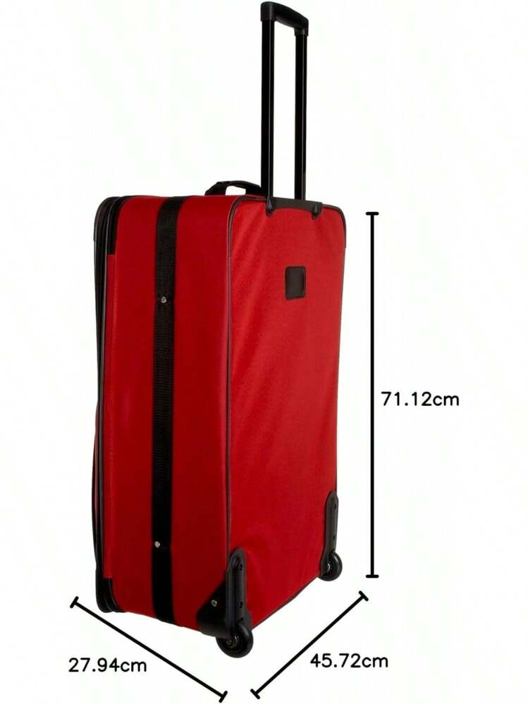 Rockland F32-charcoal, Juego De Equipaje, Carbón, Una Talla - Rojo - - Añade 9