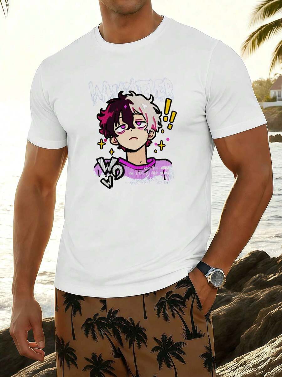 Men T-Shirts - White - View 1