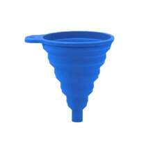 Universal Silicone Liquid Funnel For Car Engine Oil And Gasoline Replacement, Foldable Portable Cleaning Fluid Funnel - A - View 3