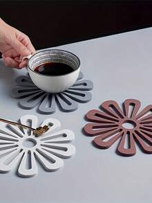 Miếng lót bàn tròn bằng silicone chịu nhiệt chống trượt cho bàn bếp, chất liệu nylon cách nhiệt dùng cho món ăn nóng, nồi và cốc, đồ dùng nhà bếp thiết yếu phù hợp cho bộ dao nĩa, dụng cụ nấu ăn và cây cảnh, dành cho nam và nữ - Nhiều màu - Xem 8