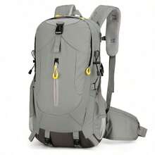 Large 30L Capacity Backpack, Suitable For Hiking, Camping, Travel, Transport, Unisex, Lightweight, Suitable For Mountaineering - Grey - View 1