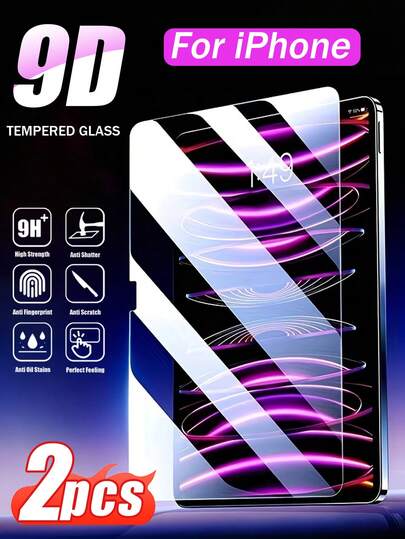 Gorilla Hero 2pcs High Definition Screen Protector, Compatible With Tablet Series Tempered Glass Film, Excellent Surface Hardness Performance, Resistant To Scratches And Wear When Carried Daily, Stored In Backpack Or Kept With Keys. High Definition High Transparency Design, Clear And Delicate Screen Display Without Glare, Natural And Transparent Display. Compatible With Tab S9 FE+ / Tab S10+/Tab S9+ /Tab S8/Tab S7/ Pro 13-Inch (2024)/ Pro 12.9-Inch(2018/2020/2021)/ 2025( A16)/ Air 4/Air 5 (10.9 Inch) And Other Series.