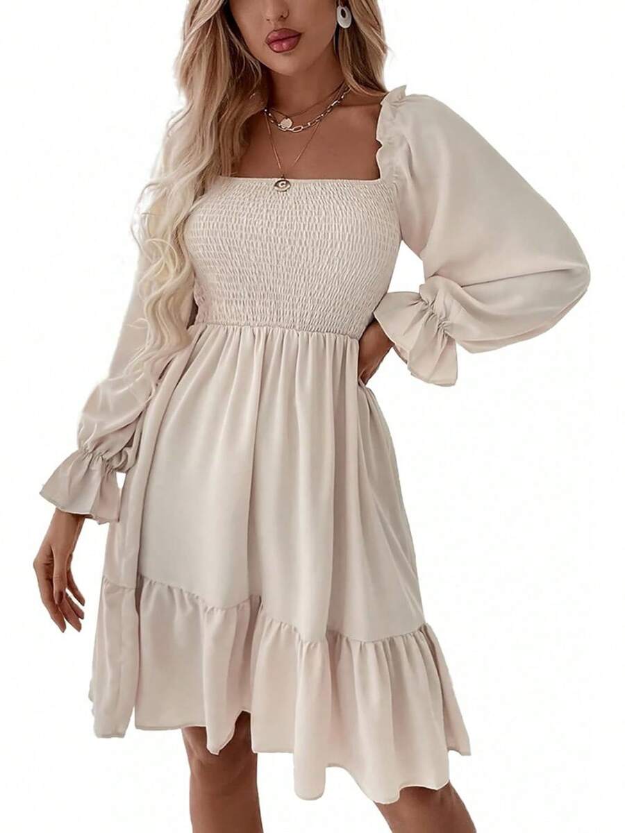 LYANER Vestido - Estampado negro floral - Ver 1