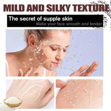Xioimy Rice Facial Exfoliating Gel 100ml, Deep Cleansing Skin Impurities, Makes Skin More Perfect, Gentle And Non-Irritating, Strong Moisturizing, Makes Skin More Radiant, Suitable For Face, Neck, Arms And Body - Quantity - View 3