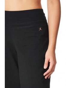 Danskin Bermudas Esenciales de Cintura Ancha Bermudas Mujer - Negro - - Ver 2