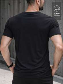 Camiseta 100%| Edición Urbana Masculina - Negro - Ver 4