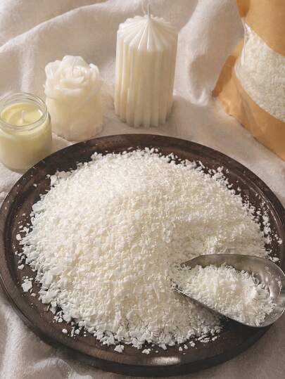 100g/250g/500g/1000g/2000g Cera de Soja, Para Hacer Velas, Velas Hechas a Mano DIY, Moldes para Hacer Velas, Cera Decorativa, Materias Primas para Velas