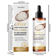 Xioimy Rice Facial Exfoliating Gel 100ml, Deep Cleansing Skin Impurities, Makes Skin More Perfect, Gentle And Non-Irritating, Strong Moisturizing, Makes Skin More Radiant, Suitable For Face, Neck, Arms And Body - Quantity - View 8