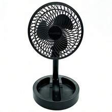 Ventilador Portátil de Mano, Mini Ventilador Recargable para Uso en Exteriores - Negro - Ver 2