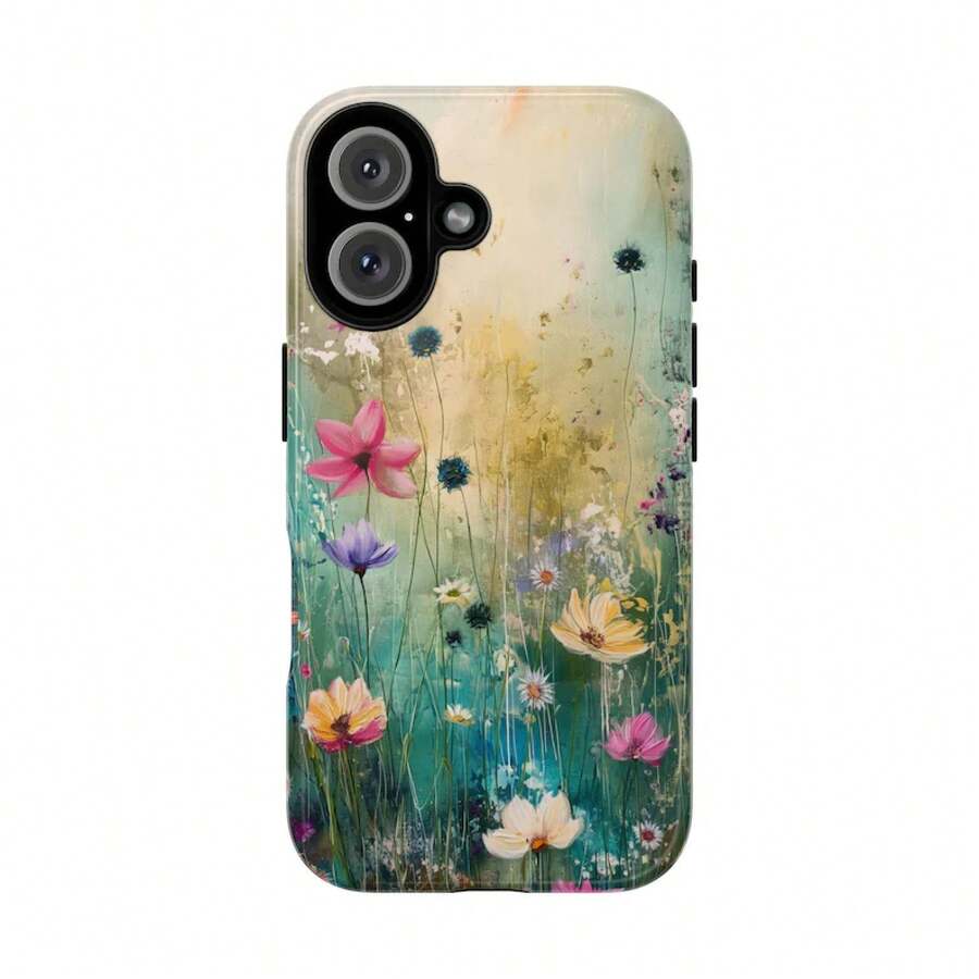 Funda para Teléfono Wildflower: Arte Floral Botánico, Brillante o Mate para iPhone, HONOR, , OPPO - Multicolor - Ver 1