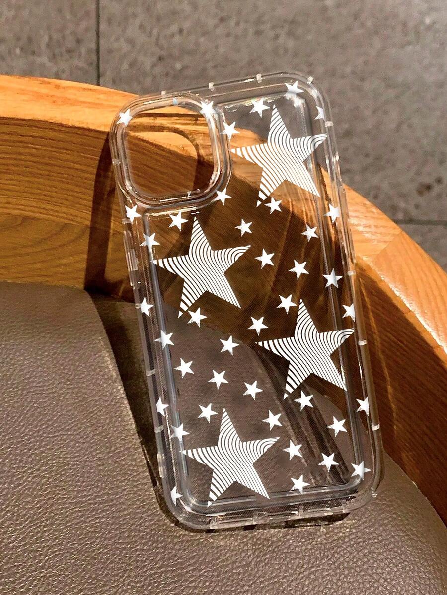 星空系列印花透明手機殼，相容 iPhone 13/11/17/17pro/16/14/15/15pro/15 Plus/15 Promax/11pro/12pro/13pro/14pro/12promax/13promax/14promax/14plus/17pro Max/17Air/16Pro/16plus/16promax/17promax，適用於 Galaxy/A54/A14/A12/A13/A15/A32/A33/A24/A52S/S20/S21/S22/S23/S24/S23Plus/S24ultra/S25/A15/A33/A23 - 彩色 - 查看 1