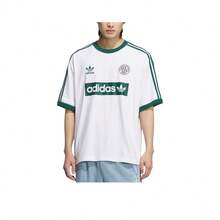 Adidas Originals Classic Sports Collection Stylish Loose Crew Neck Pullover Short Sleeve T-Shirt For Men - White - View 3