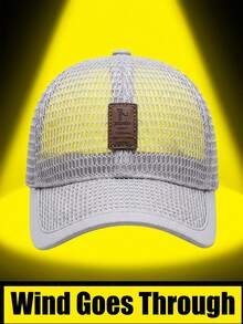 Ergonomic Men's Running Hat To Stay Sunproof Washable Mesh Baseball Cap For Runners Sturdy Golf Hat Fit For Workouts Baseball Hats For Women Volleyball Stuff Golf Accessory Acesssories Beach Travel Essential Camping Essentials - Hat - View 6