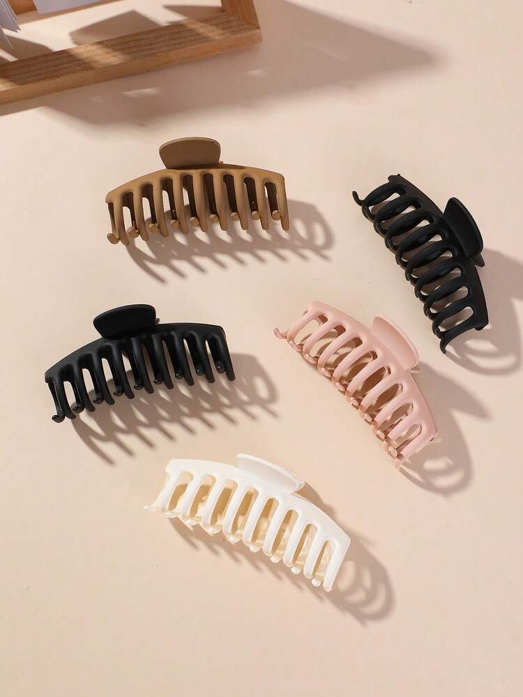 463pcs Girls Coffee Color Hair Clips Cute Princess Hair Ties Curly Hair Scrunchies High Elasticity Durable No Damage Hair Bands Hair Ropes Rhinestone Butterfly Hair Clips Suitable For Daily Use - Multicolor - View 5