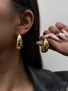 1-20对随机款式耳环套装，包括心形、水滴形、字母形、复古形、几何形等，盲盒包装，适合派对、婚礼、毕业典礼、生日、斋月、母亲节、情人节、圣诞节、新年、日常佩戴。 - 彩色 - 查看 6