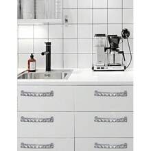 6 pièces/1 pièce Poignée de tirage en métal cristal, poignée de porte de meuble carrée transparente avec strass à double trou dorée brillante à la mode, convient pour armoire à vin, meuble, tiroir ; style à trou unique, espacement des trous 16, 32, 64, 96, 128 mm - A - Voir 1