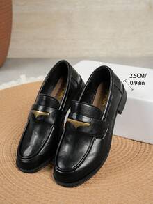 SHIHUA Loafers Spring/Summer New Soft Sole Slip-On Shoes Retro British Style Round Toe Commuter Shoes - Black - View 6