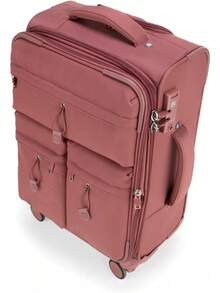 Cloe - Maleta Chica 20 plg de Cabina Textil Expandible color Rosa Para Mujer - Rosa - Ver 8