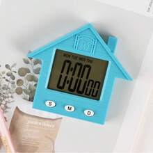 Magnetic Electronic Cooking Timer, Kitchen Shower, Learning Stopwatch, Alarm Clock, Kitchen Accessories, Digital Kitchen Timer (Random Color) - LED digital display - View 7