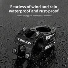 TOSUOD Ultra-Light Aluminum Alloy Bicycle Stem Riser, Universal Adjustable Height Stem For Mountain And Road Bikes, High-Strength Stable Short Stem To Optimize Riding Posture, Reduce Wrist, Shoulder And Neck Pressure, Outdoor Off-Road Daily Commute Long-Distance Cycling Bike Modification Height Increase Equipment - Multicolor - View 7
