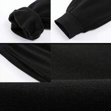 Pantalones Deportivos Casuales para Hombre, Talla, para Otoño e Invierno 2025, Pantalones Largos para Correr y Fitness con Estampado Cruzado, Corte Holgado - Verde militar - Ver 2