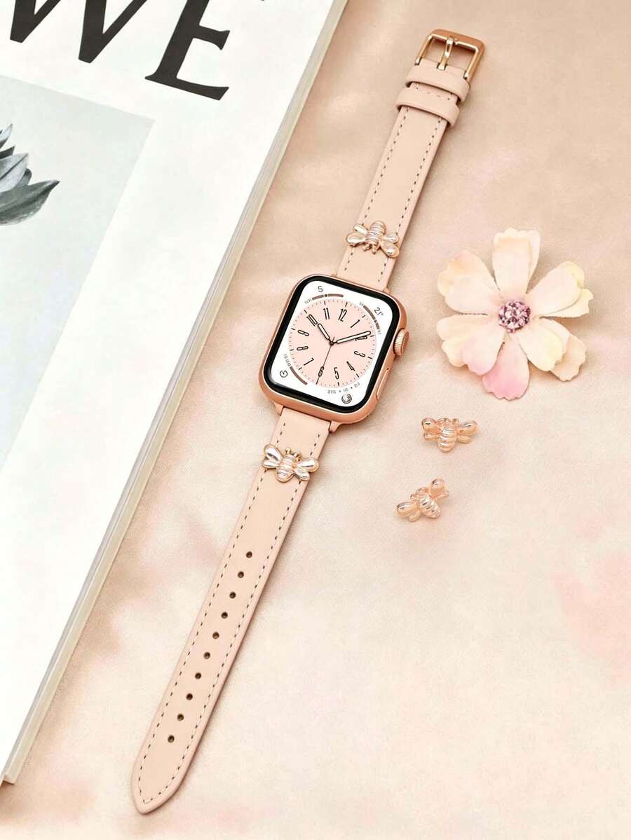適用於 Apple 的蘑菇造型鉚釘錶帶