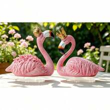 Cross-Border Bestseller Acryl 2D flach bedruckte Kunst Nordischer Flamingo Figur Kreatives Hochzeitsgeschenk für Wohnzimmer TV-Schrank Weinschrank Eingangsbereich Heimdekoration - A - Übersicht 3