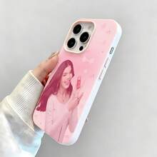 Tema de belleza rosa de Kendall Jennerfunda de teléfono Fundas compatibles con ,Apple,VIVO,OPPO,,, y Honor.Fabricadas en silicona TPU,ofrecen protección contra golpes y caídas. - Rosa - Ver 4