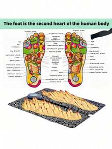 Electric EMS Remote Control Foot Massage Mat, Electric Muscle Stimulation Foot Massager, USB Rechargeable Portable - Black - View 3