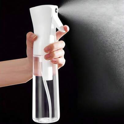 1PC/Continuous High Pressure Spray Dispenser Bottle, Portable Home Use Moisturizing Spray Bottle, Gardening Watering Hair Care Spray Bottle, Daily Cleaning Moisturizing Dispenser Bottle, Travel Dispenser Press-Type Transparent Empty Bottle, Kitchen Oil Spray Moisturizing Universal Large Capacity Handheld Sprayer