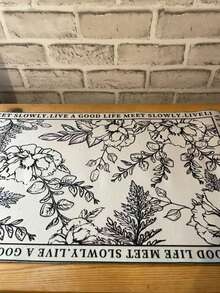 1 pieza Alfombrilla para café - Oculta manchas, base de goma absorbente, secado rápido, adecuada para encimera de cocina, barra de café, alfombrilla de escurridor de platos, adecuada para cafetera, cafetera de goteo, máquina de espresso - Multicolor - Ver 7
