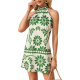 Verde y blanco