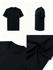 T-Shirts für Herren - Schwarz - Übersicht 4