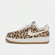 Nike Air Force 1 Low '07 Cheetah Print Women's Casual Shoes Baroque Brown/Sail/Sesame IB7695-200 | Classic, Comfortable - 巴洛克棕 - 查看 1