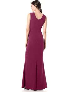 Dress the Population Sandra - Traje de baño con Tirantes Gruesos y Vestido con Hendidura Vestido para Mujer - Pino - Ver 3