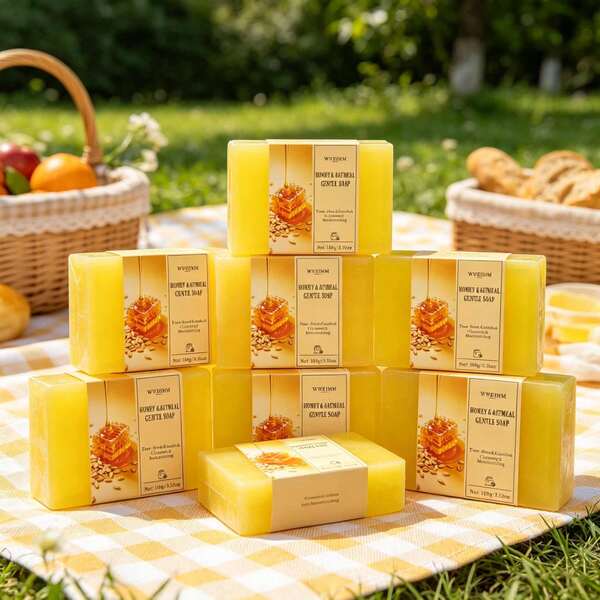 Honey Brightening Soap, Body Care For Dark, Moisturizing, Antibacterial, Gentle Nourishing, For Sensitive Skin, Cleansing Cleanser, Skin, Hydrating Moisturizer