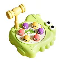 New Cute Crocodile Whack-A-Mole Toy With Dual Hammers, Desktop Game For Toddlers, Visual Tracking And Hand-Eye Coordination Training, Educational Early Learning Toy For Home, Stress Relief And Parent-Child Interaction - Multicolor - View 12