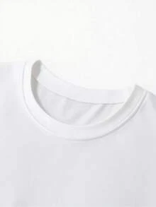 Camiseta de manga corta para hombre con estampado de calavera y barba estilo vikingo, estilo urbano, adecuada para primavera, otoño e invierno, cómoda y versátil,% algodón con liger - Blanco - Ver 2