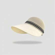 1pc Women's Wide Brim Foldable Sun Hat, Suitable For Outdoor Activities, Beach, Travel And Summer Golf - Easy To Carry, Ideal Summer Gift (Multiple Colors Available) - Multicolor - View 11