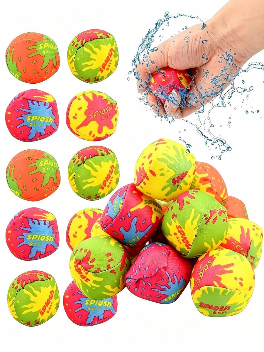 1-30 Reusable Water Balloons, Soft Water Beads For Pool, Beach, Backyard Outdoor Games, Fun Water Balloon Party Favors For Adults Summer Party
