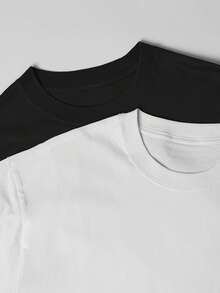 Camiseta de Pareja Kawaii Bubu Dudu, Osos Panda Are Spy Love Things, Camiseta de Pareja, Linda Camiseta de Algodón a Juego para Hombre y Mujer, Camisetas Casuales - Blanco - Ver 2