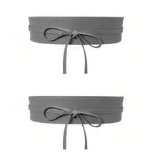 Women Summer Dress Belt - Wide Waist Tie With Bow Halloween Summer, School Fall, Autumn, Halloween - Multicolor - View 29