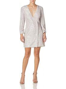 BCBGMAXAZRIA Formal Vestido Formal para Mujer - Combinación de rosa francesa - Ver 2