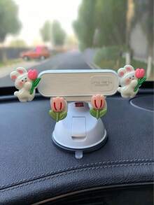 New Car Phone Holder - Dashboard Suction Cup Holder, Gravity Auto Clamping, Shock-Proof Stable, Foldable Design, Cute "Hi, I'm Baby" Text, Universal Fit, Suitable For Navigation, Ideal For Female Drivers - Upgraded Version - View 17