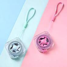 Retractable Soft Tape Measure With Hanging Cord And Button, Double-Sided CM/Inch Scale, Press-Lock, Ergonomic Design, Portable Ruler Suitable For Body Measurement, Sewing And DIY Crafts (Multi-Color), Back To School - Multiple Styles - View 6