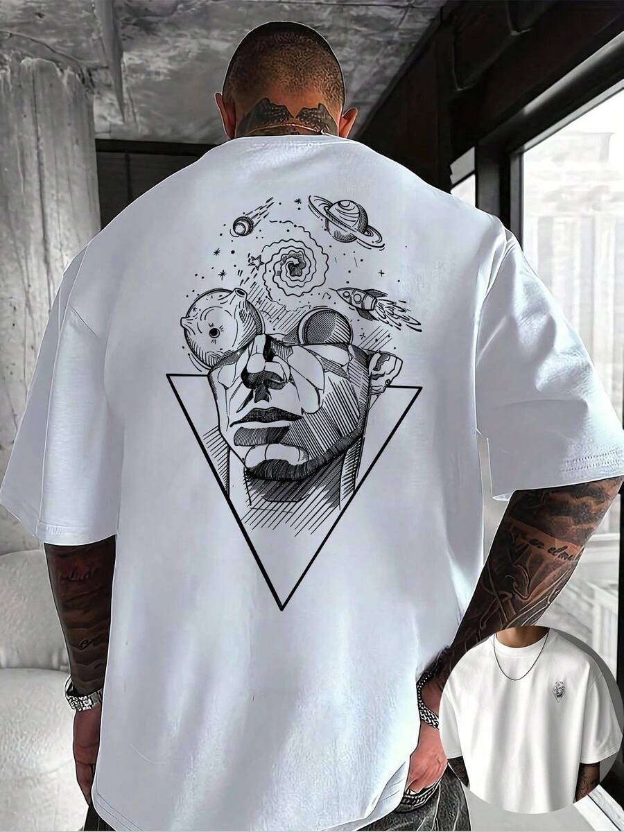 Camisetas de hombre - Blanco - Ver 1
