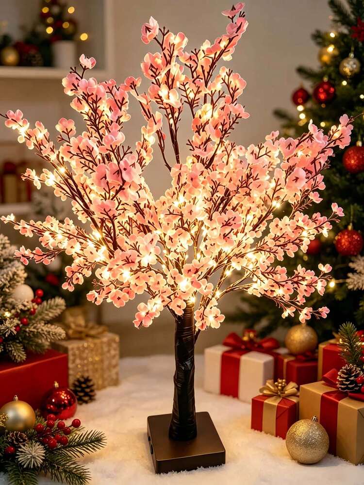 1件 60 LED 55CM 星空樹燈 USB雙電源 室內LED發光樹 婚禮/派對必備 櫻花樹燈 人造花燈 暖光氛圍燈 跨境獨家 臥室床頭護眼小夜燈 Ins風 超人氣 求婚氛圍神器 禮物裝飾樹燈 讓春天到家 租屋翻新神器 摯友女友孩子的心意禮物 生日禮物 節日裝飾 LED燈 - 黃色 - 查看 6