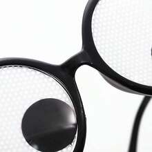 1pc/Funny Eyeball Round Frame Glasses For Men And Women, Party Halloween Cosplay Youth Novelty Glasses - View 6