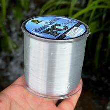 High-Strength And Wear-Resistant Monofilament Fishing Line 505M-552YDS Transparent Fluorocarbon Line, Fast Water Cutting, Anti-Curling, Durable Main Line 0.165mm-0.475mm, Multiple Models Available, Suitable For Various Fishing Scenes - White - View 7